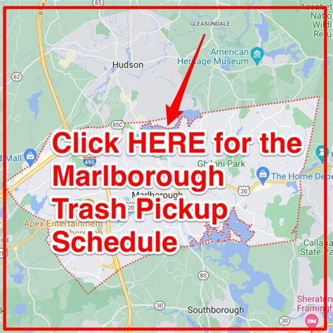 Trash, Recycling & Bulk Schedule in Marlborough [ma] .